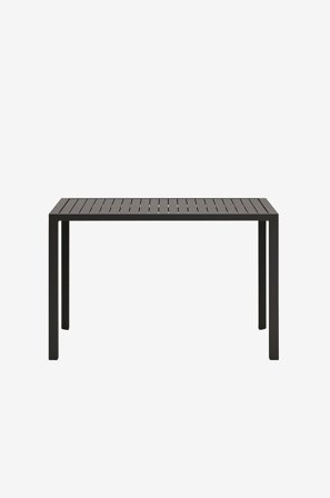 Kave Home - Barbord Culip, 77x150 cm - Grå - Barbord - Från Homeroom