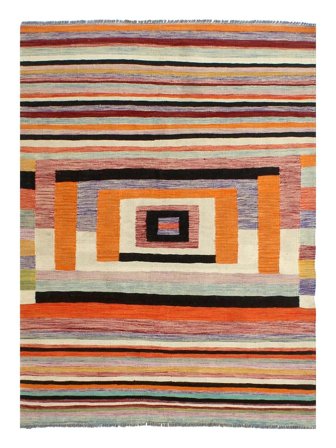 Klein Kelim Modern Teppich 143X196 Wolle