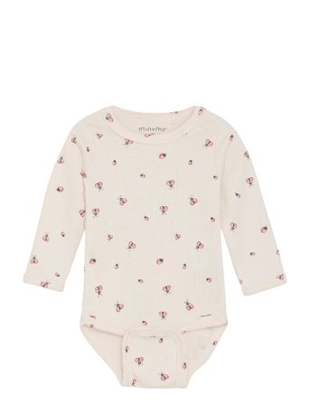 Minymo | Body Ls Aop Rib | 68