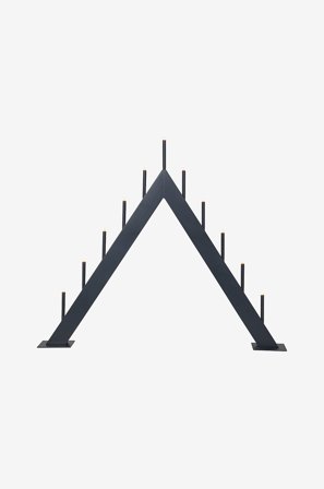 Jotex - Lysestake Buzz Gy0006-grey - Kjøp Adventsstaker hos Jotex