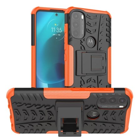 Offroad Motorola Moto G71 5G cover - Orange