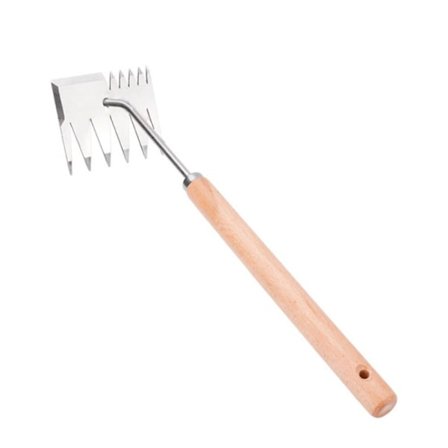 Rake Hand Ogrämaskin Verktyg Trädgård Hand Ogräsmaskin