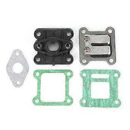 47cc 49cc pocket bike förgasare insugningsrör reed ventil kit