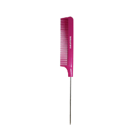 Denman DPC1 Pin Tail Comb Pink Borstar & kammar Unisex Rosa ONESIZE