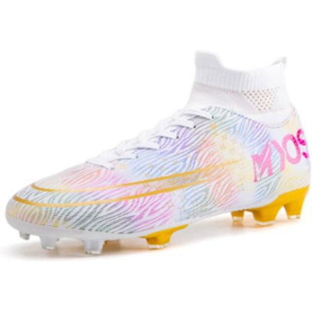 Fotballsko med knotter for menn, lette fotballsko gutter, unisex fotballsko barn