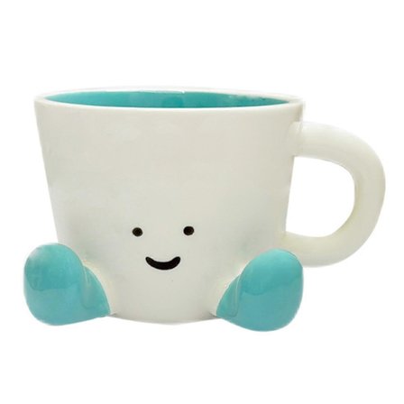 Sød Kaffekrus til Kvinder Piger, Keramisk Sjov Kaffekop Nyhed Unik Tekop med Håndtag Gave til Familie, Venner, Kolleger