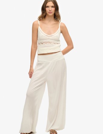 Superdry Beach Pant - White - 40