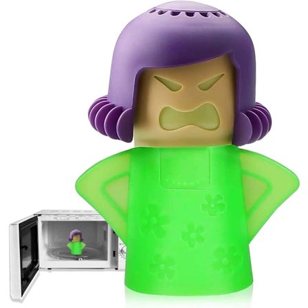 Angry Mama Mikrovågsugnsrengörare, Ångrengör enkelt grova fläckar m