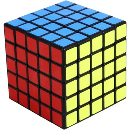 1 Nivå 5 Vanlig Rubiks Kube Junior Barn Konkurranse Majo