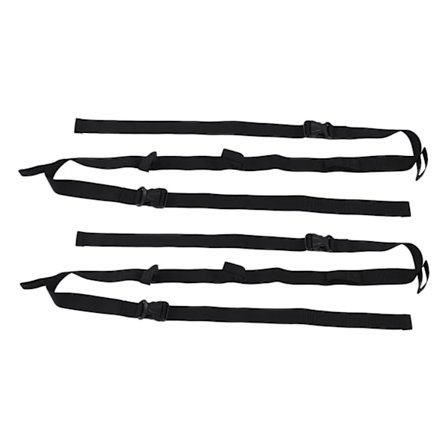 2 stk. Fiskeutstyr Stang Holdere Stropper Justerbar Bil Stang Bærer Lagre Plass Oppbevaring Fiske Stang Holder for SUV