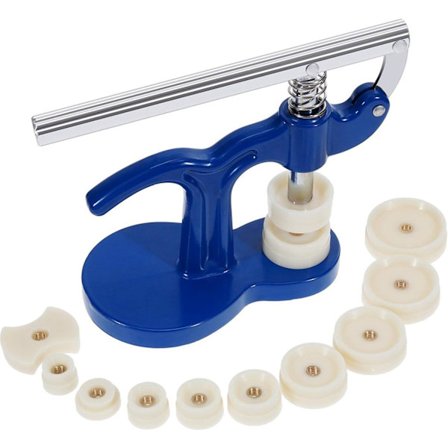 Komplett kit (13 delar) kompatibel med klockreparation, med stång/urmakare