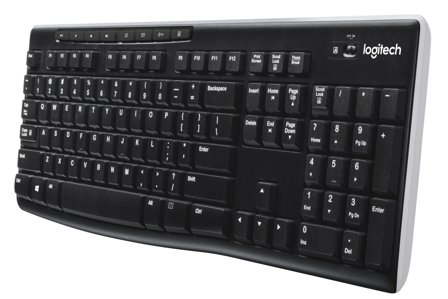 Logitech Wireless Keyboard K270 - tastatur - QWERTY - Nederlandsk Inn-enhet