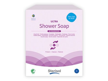 STERISOL Duschtvål ULTRA Shower Soap 5L - Lyreco - Städ och hygien - Tvål och hygien - Hygiensystem - Sterisol