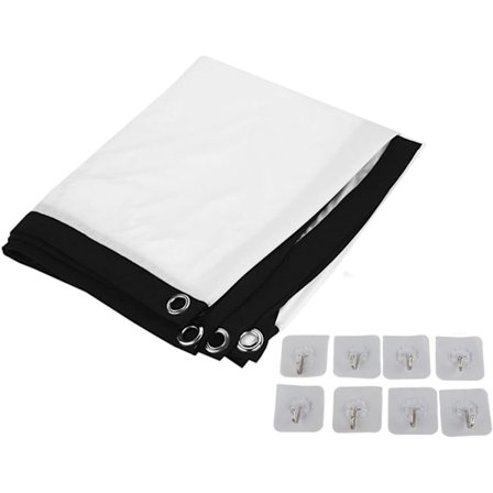 60 Tum 84 Tum 100 Tum Projektor Duk 16:9 Hopfällbar Bärbar Projektionsduk Filmprojektorduk för Hemmabio Utomhus Inomhus (100 tum)