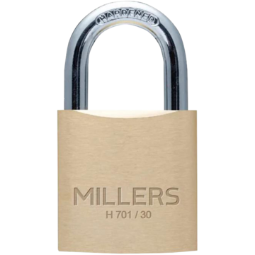 Hänglås Mässing H 701/30