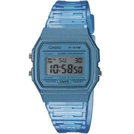 CASIO Collection Klocka F-91WS-2EF chrono, alarm, automatisk kalender