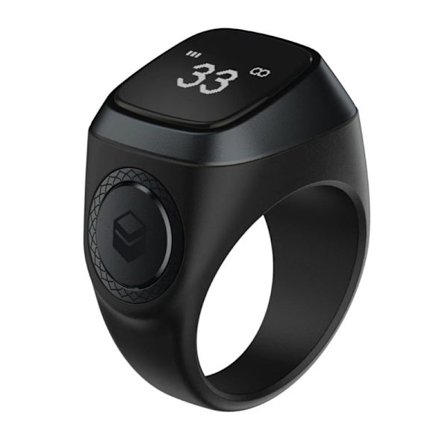 Elektronisk digital Tasbih-teller OLED-skjerm Islamsk bønneteller og bønntidspåminnelse