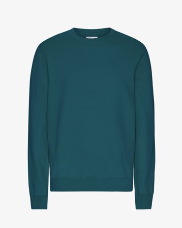 Classic Organic Crew - Ocean Green M