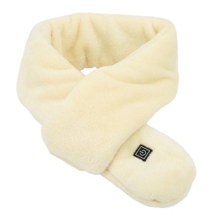 Lämmitetty huivi USB sähkölämmitteinen huivi pestävä lämpötilan säätö naisille miehille talvella pidä kaula lämpimänä khaki