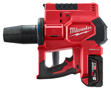 Milwaukee M18 ONEBLPXPL-502C Laajennustyökalu sisältää akun ja laturin, LVI-koneet