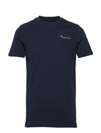 Alder Knowledgecotton Tee - Gots/Ve Blue Knowledge Cotton Apparel