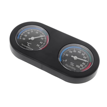 Reptiler Termometer Terrarium Temperatur Luftfuktighetsmätare Dial Termometer Hygrometer Temperatur Luftfuktighetssensor