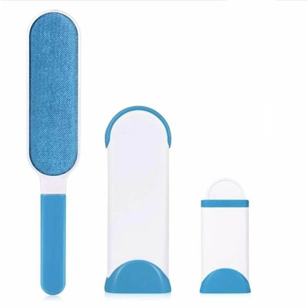 Hundhårborttagare och Kardborste, Djurhårborttagare - Återanvändbar Magisk Rengöringsborste för att Ta Bort Djurhår med Självrengörande Ret