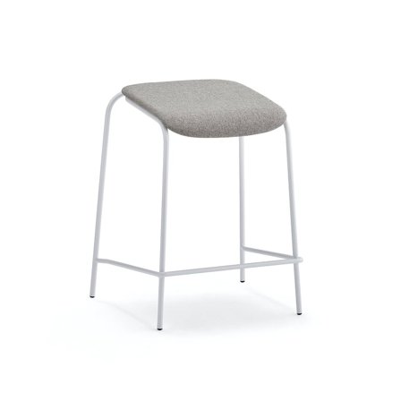 Hocker ATTEND, weiß/beige
