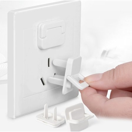 45-pakning Uttakssikringer med Skjult Trekk - Barnesikkert