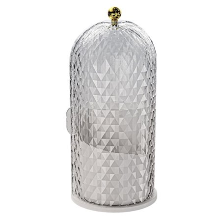 Elegant oppbevaringsløsning for baderom for tannbørster og hjemmetilbehør