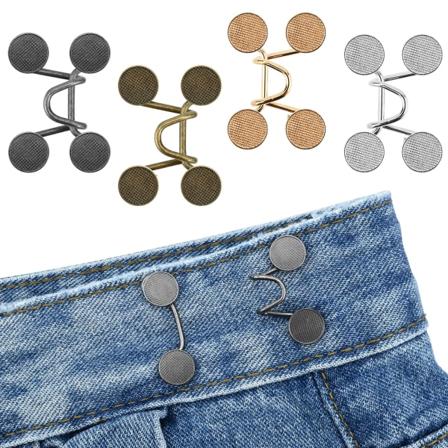 4 sarjaa farkkujen vy t r kiristint , ei ompelua irrotettavat vaaditut housunappien nastat, farkkujen vy t r nappi farkkujen vy t r n s t nappi