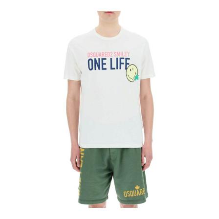 Dsquared2 T-Shirts Hvid, Herre
