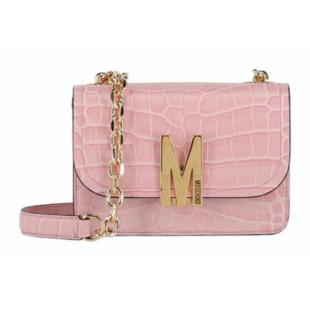 Moschino, Cross Body Bags Roze, Dames, Maat:ONE Size