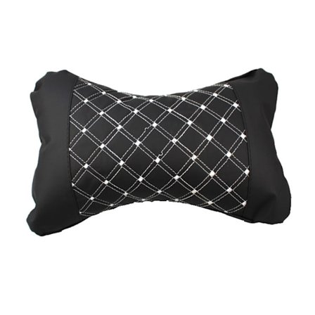 Universal nakkepude nakkestøtte pude hvid linje