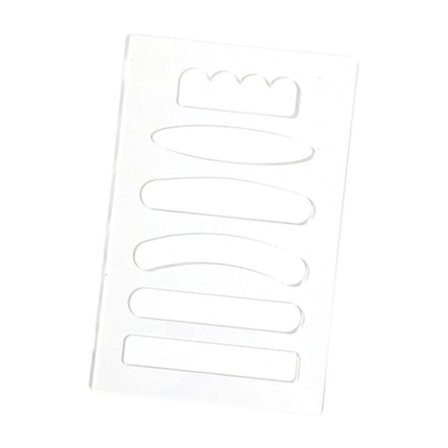 Klar akryl freser for jig puslespillbrikke serveringsbrett freser mal for hjemmet[D]