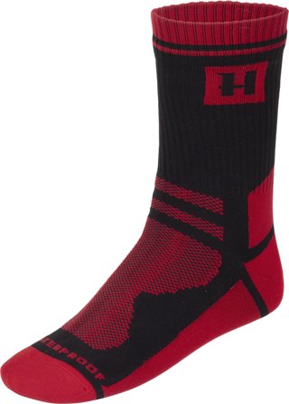 Härkila Waterproof Sock Red/Black