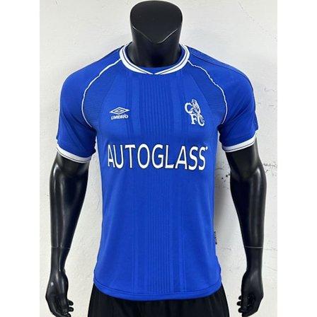 99-01 Chelsea F.C. Hemma Fotbollsuniform T-shirt S-2XL