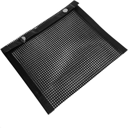 BBQ-grillposer, genanvendelige grillposer til udendørs madlavning af kød, fisk, grøntsager, 27x22cm