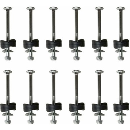 12-pak trampolin afstandsstykker med skruer til at fastgøre trampolinen - trampolin reservedele