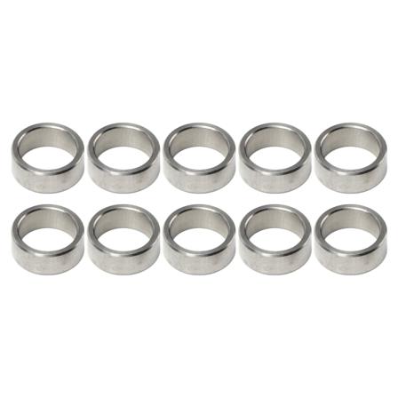 10 stk. skive afstandsstykke 15 mm OD 12 mm ID rustfrit stål hardware tilbehørssæt sæt 3515-0015-0060