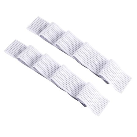 Vit bröstbinder - 2-pack