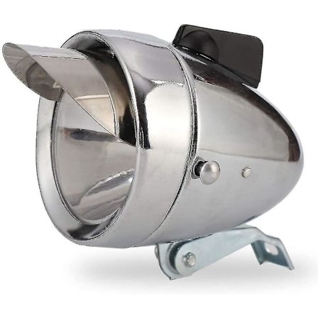 Retro Super Bright Led Sykkel Frontlykt Krom Visor Bullet Frontlykt Hodelykt Vanntett Sykkellykt Sykkeltilbehør#d812976