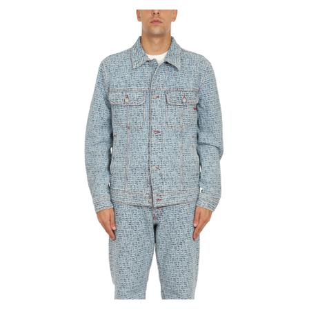 Diesel Denim Jakke Blå, Herre