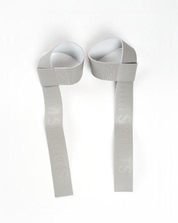 MM Sports Lifting Straps Leather, Smoked Grey, Treningstilbehør, Løftestropper & Løftepads