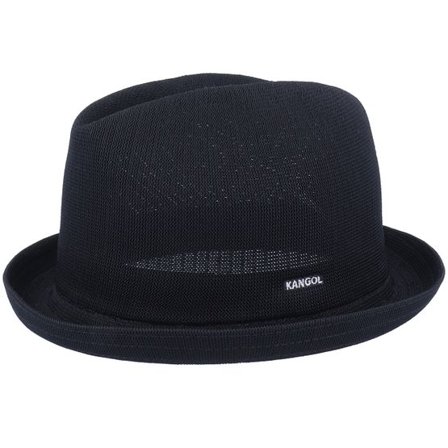 Kangol - Svart trilby Hatt - Tropic Player Black Bucket @ Hatstore