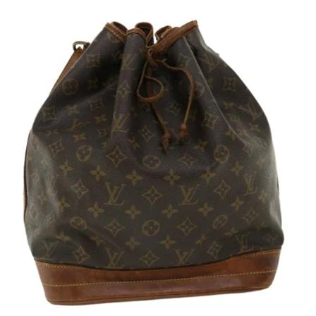 Louis Vuitton Vintage, Pre-owned Noe Monogram Bag Bruin, Dames, Maat:ONE Size,leather