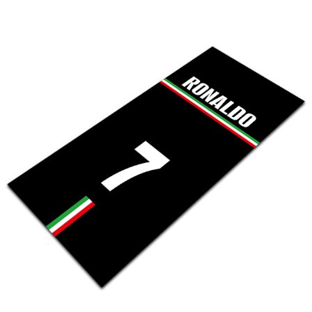 Ronaldo No.7 Rantapyyhe, Ylisuuri Mikrokuitu Rantapyyhe Matkoille, Uimareille Nopeakuivuva Pyyhe Naiset Miehet Naiset Hiekka-vapaa Rantapyyhe