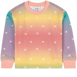 Kids - Champion Multicolor Sweatshirt With Tie-dye Effect 3-4 Years - Jumpers and knitwear - 3-4 years - Pink