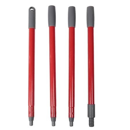 För Vileda/ Easywring/ EasyWring RinseClean Roterande Mopp Teleskopiskt Ersättningshandtag Hushållstillbehör (FMY)