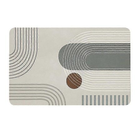 40×60 cm Harmaa Diatomite Kylpymatto, Imukykyinen Liukumaton